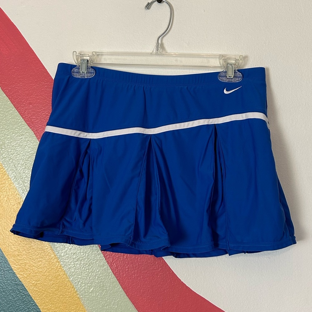 Nike Women’s Dry Fit Pleated Tennis Skirt Athletic Gold Pickle ball Size Medium